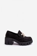 Półbuty Model Rullenes 37100 Black - Step in style Step in style Półbuty Model Rullenes 37100 Black - Step in style Step in style