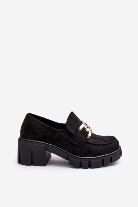 Półbuty Model Rullenes 37100 Black - Step in style Step in style Półbuty Model Rullenes 37100 Black - Step in style Step in style