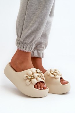 Sandał Klapki Model Bremavia Bg181 Light Beige - Step in style Step in style