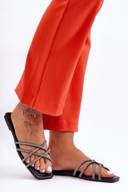 Sandał Klapki Model Leomi 5628-2 CLA-1 Black - Step in style Step in style