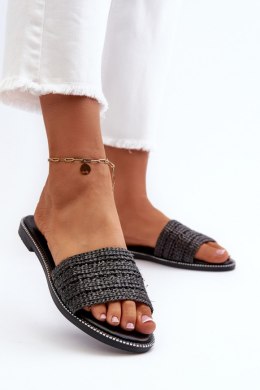 Sandał Klapki Model Radians WS9038 Black - Step in style Step in style