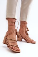 Sandały Model Chrisele 3973 Camel - Step in style Step in style Sandały Model Chrisele 3973 Camel - Step in style Step in style
