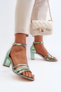 Sandały Model Enitia 24SD98-6768 Green - Step in style Step in style Sandały Model Enitia 24SD98-6768 Green - Step in style Step in style