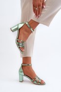 Sandały Model Enitia 24SD98-6768 Green - Step in style Step in style Sandały Model Enitia 24SD98-6768 Green - Step in style Step in style