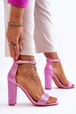 Sandały Model Idealistic H8-371 Pink - Step in style Step in style
