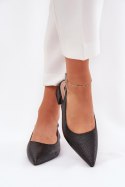Sandały Model Jorela BF-19 Black - Step in style Step in style Sandały Model Jorela BF-19 Black - Step in style Step in style