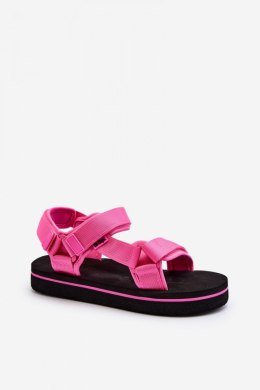 Sandały Model Lee Cooper LCW-24-05-2750L Fuksja - Step in style Step in style