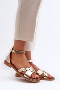 Sandały Model Zazoo 40378 Gold - Step in style Step in style Sandały Model Zazoo 40378 Gold - Step in style Step in style