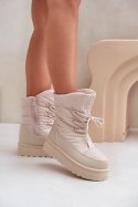 Śniegowce Model Big Star OO274885 Beige - Step in style Step in style