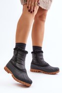 Śniegowce Model Lee Cooper LCJ-24-44-2866 Black - Step in style Step in style Śniegowce Model Lee Cooper LCJ-24-44-2866 Black - Step in style Step in style