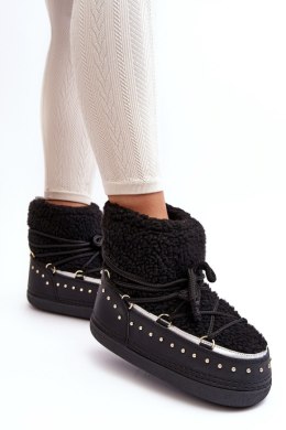 Śniegowce Model Rohes NB617 Black - Step in style Step in style