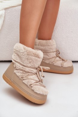 Śniegowce Model Silvara 8139 Beige - Step in style Step in style