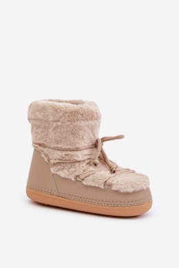 Śniegowce Model Silvara 8139 Beige - Step in style Step in style