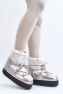 Śniegowce Model Toolsa NB616 Silver - Step in style Step in style Śniegowce Model Toolsa NB616 Silver - Step in style Step in style