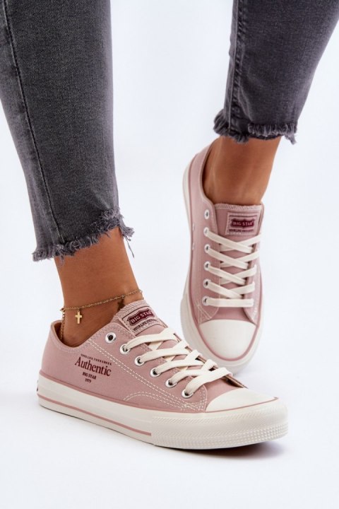 Trampki Model Big Star NN274239 Pink - Step in style Step in style Trampki Model Big Star NN274239 Pink - Step in style Step in style
