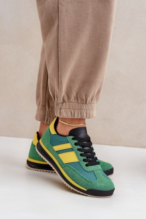 Trampki Model Sellira 8957 Green - Step in style Step in style Trampki Model Sellira 8957 Green - Step in style Step in style