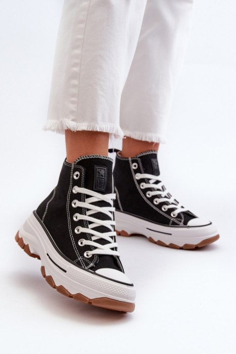 Trampki Model Valvia 24SP26-6736 Black - Step in style Step in style Trampki Model Valvia 24SP26-6736 Black - Step in style Step in style