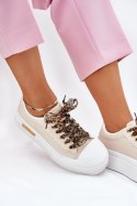 Trampki Model Zidora PC2806 Beige - Step in style Step in style Trampki Model Zidora PC2806 Beige - Step in style Step in style