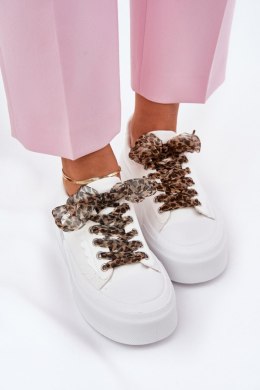 Trampki Model Zidora PC2806 White - Step in style Step in style