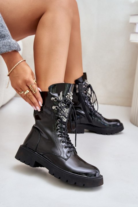 Workery Model DA MR880-080 Black Lakier - Step in style Step in style Workery Model DA MR880-080 Black Lakier - Step in style Step in style
