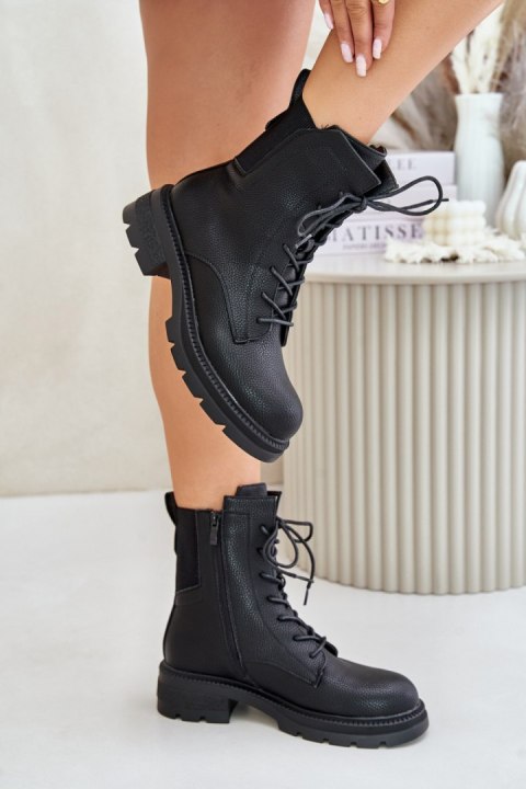 Workery Model Leairae RMR2221-24 Black - Step in style Step in style Workery Model Leairae RMR2221-24 Black - Step in style Step in style