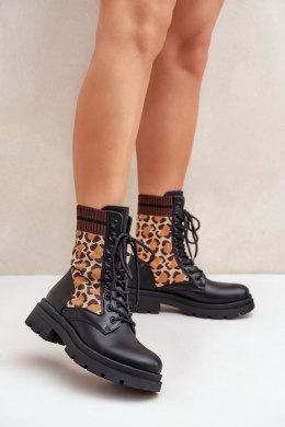 Workery Model Penthis LQ-3 Black/Panterka - Step in style Step in style