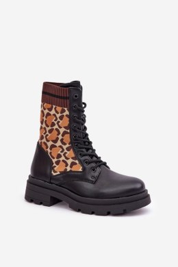 Workery Model Penthis LQ-3 Black/Panterka - Step in style Step in style