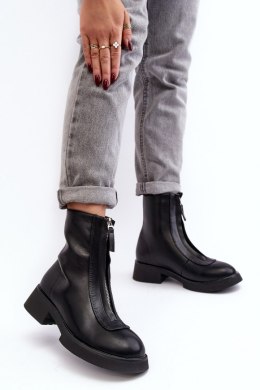 Botki Model Elkasa 7781A Black - Step in style Step in style