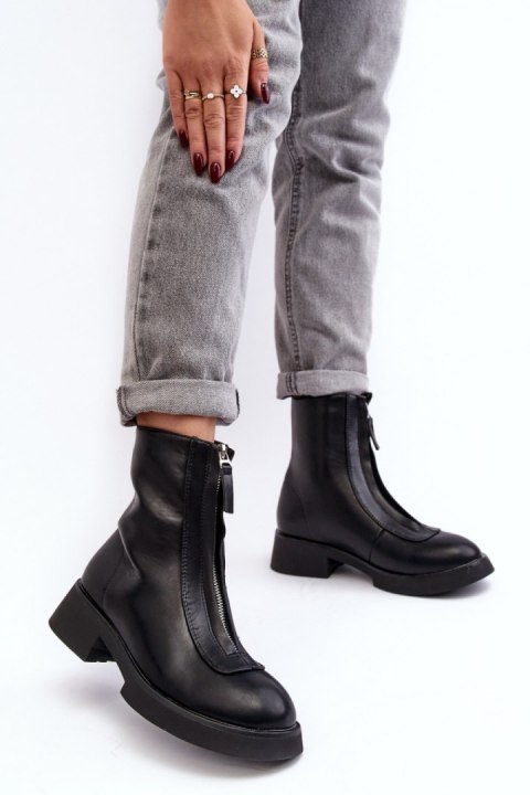 Botki Model Elkasa 7781A Black - Step in style Step in style Botki Model Elkasa 7781A Black - Step in style Step in style