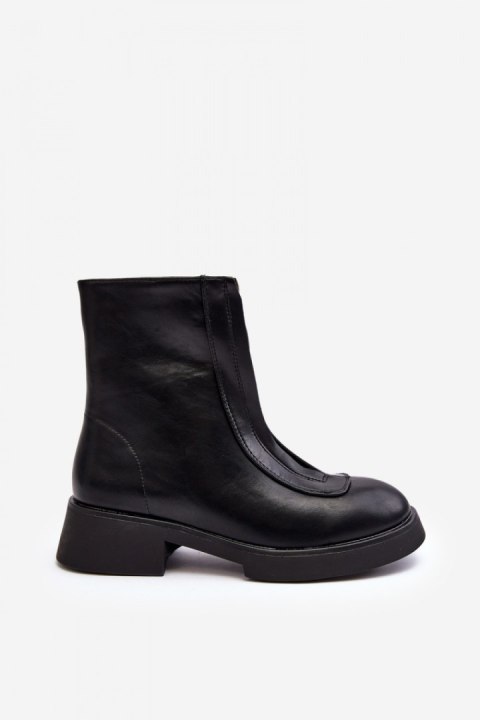Botki Model Elkasa 7781A Black - Step in style Step in style Botki Model Elkasa 7781A Black - Step in style Step in style