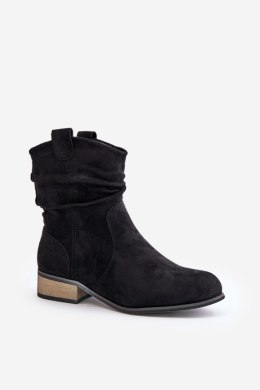 Botki Model Elletinnia 24BT02-3046 Black - Step in style Step in style