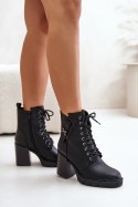 Botki Model Ivarisse ASA254-3 Black - Step in style Step in style Botki Model Ivarisse ASA254-3 Black - Step in style Step in style