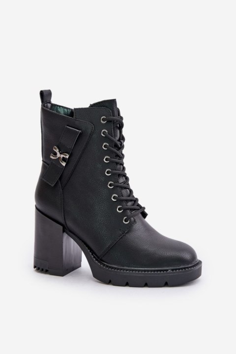 Botki Model Ivarisse ASA254-3 Black - Step in style Step in style Botki Model Ivarisse ASA254-3 Black - Step in style Step in style