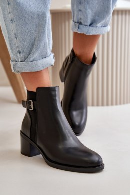 Botki Model Nevillira DA110 Black - Step in style Step in style