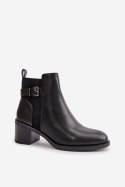 Botki Model Nevillira DA110 Black - Step in style Step in style Botki Model Nevillira DA110 Black - Step in style Step in style