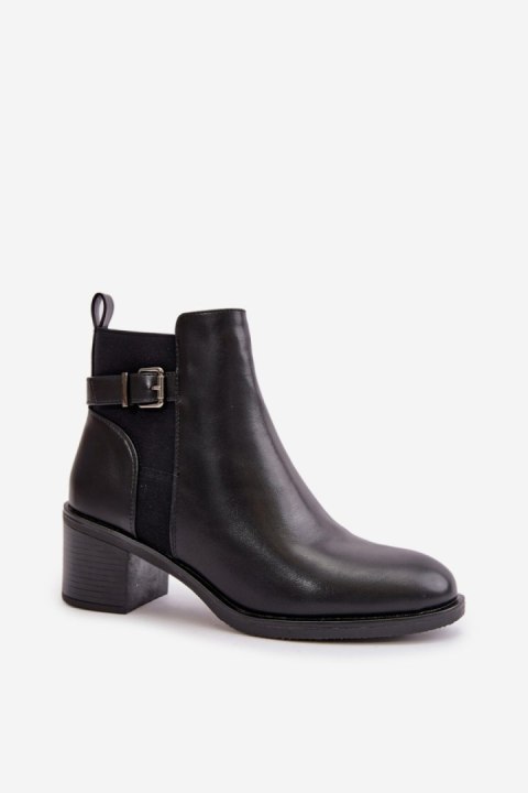Botki Model Nevillira DA110 Black - Step in style Step in style Botki Model Nevillira DA110 Black - Step in style Step in style