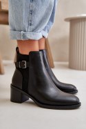 Botki Model Nevillira DA110 Black - Step in style Step in style Botki Model Nevillira DA110 Black - Step in style Step in style