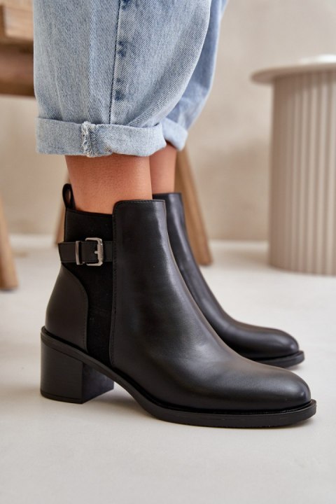 Botki Model Nevillira DA110 Black - Step in style Step in style Botki Model Nevillira DA110 Black - Step in style Step in style