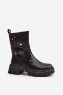 Botki Model Reritha QH7817 Black - Step in style Step in style Botki Model Reritha QH7817 Black - Step in style Step in style