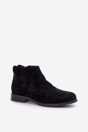 Botki Model S.Barski HY42-076 Black - Step in style Step in style