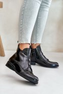 Botki Model S.Barski HY42-717 Black - Step in style Step in style Botki Model S.Barski HY42-717 Black - Step in style Step in style