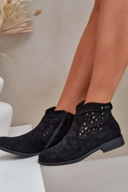 Botki Model S.Barski HY51-113 Black - Step in style Step in style