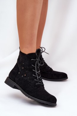 Botki Model S.Barski HY51-136 Black - Step in style Step in style