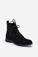 Botki Model S.Barski HY51-136 Black - Step in style Step in style Botki Model S.Barski HY51-136 Black - Step in style Step in style