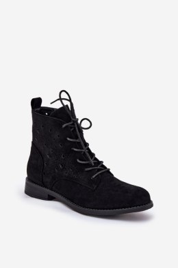 Botki Model S.Barski HY51-136 Black - Step in style Step in style