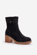 Botki Model Vailia RMR2460-21 Black - Step in style Step in style Botki Model Vailia RMR2460-21 Black - Step in style Step in style