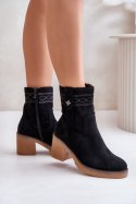 Botki Model Vailia RMR2460-21 Black - Step in style Step in style Botki Model Vailia RMR2460-21 Black - Step in style Step in style
