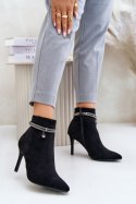 Botki Model Vinceza 16469 Black - Step in style Step in style Botki Model Vinceza 16469 Black - Step in style Step in style