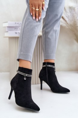 Botki Model Vinceza 16469 Black - Step in style Step in style
