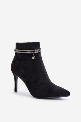 Botki Model Vinceza 16469 Black - Step in style Step in style